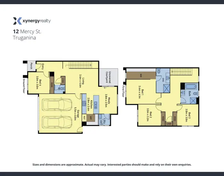 Floorplan of Homely house listing, 12 Mercy Street, Truganina VIC 3029