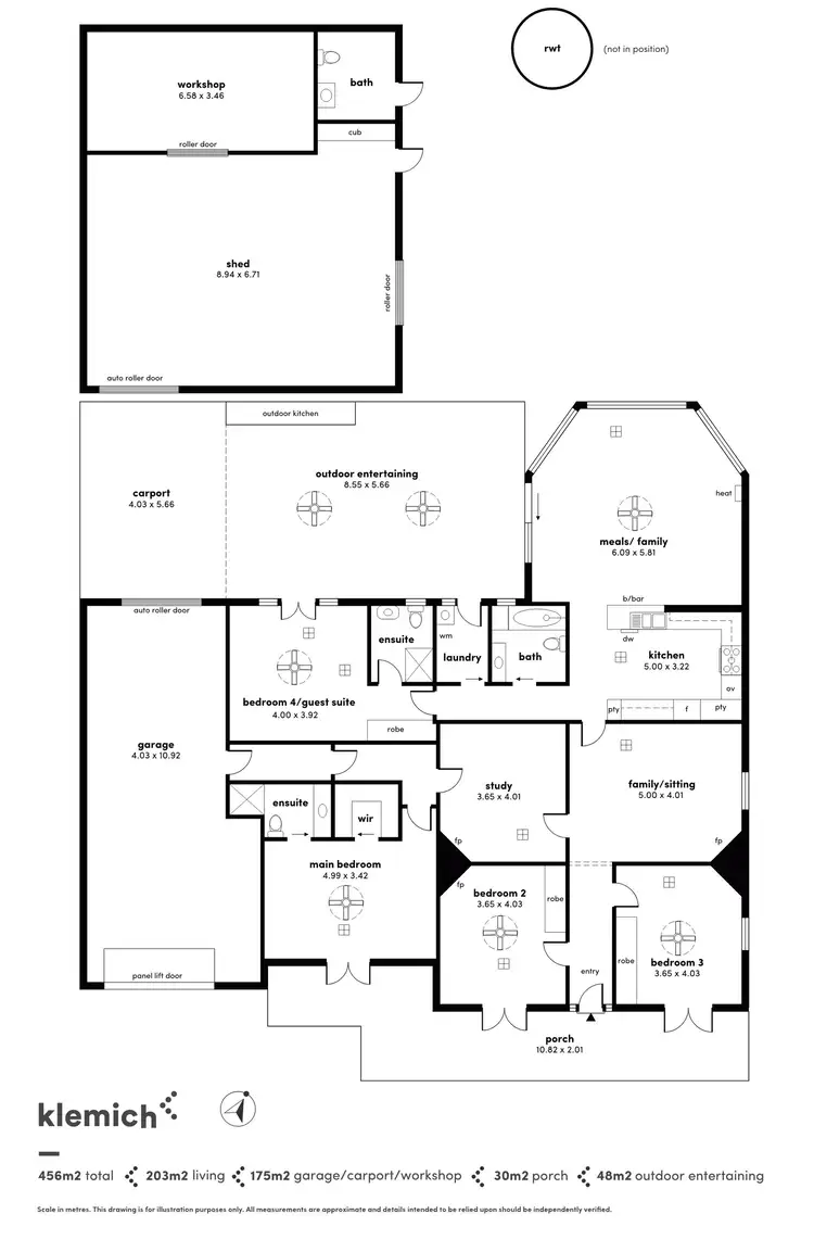 Floorplan of Homely house listing, 74 Ninth Avenue, Joslin SA 5070