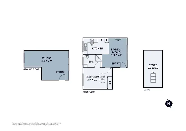 Floorplan of Homely apartment listing, 9/2-4 Thomson Street, Northcote VIC 3070