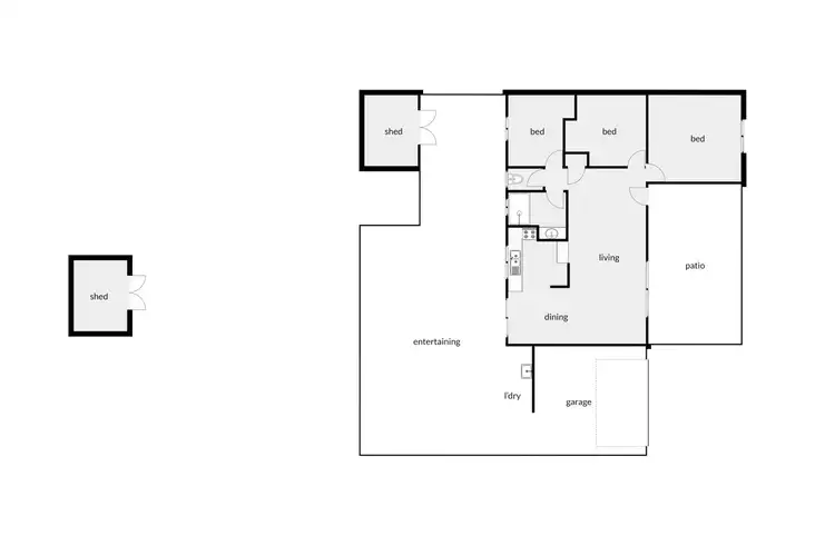 Floorplan of Homely house listing, 23 Farmer Street, Edmonton QLD 4869