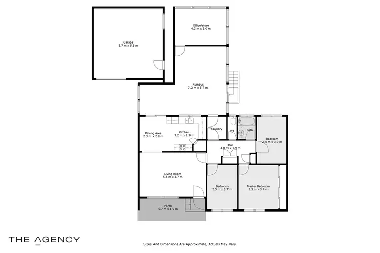 Floorplan of Homely house listing, 9 Ormerod Place, Kambah ACT 2902