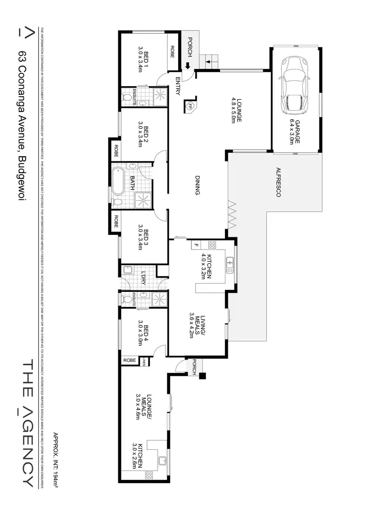 Floorplan of Homely house listing, 63 Coonanga Avenue, Budgewoi NSW 2262