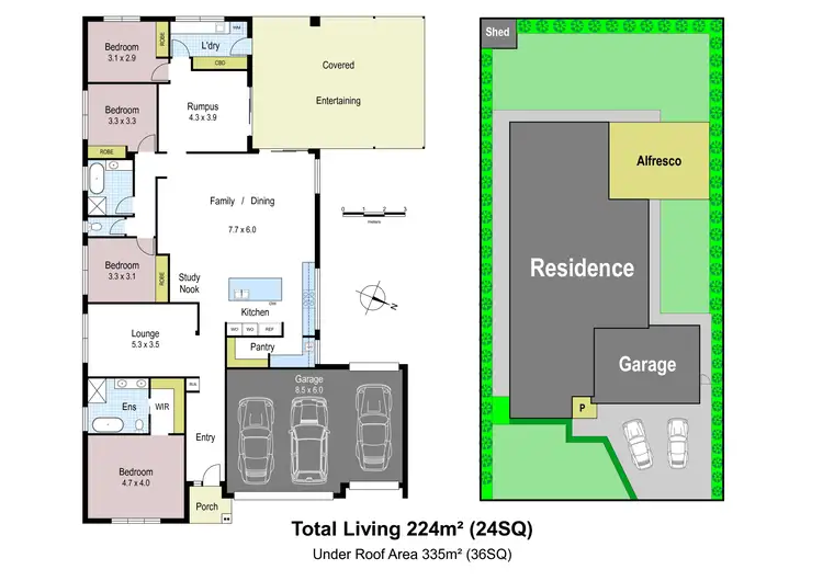 Floorplan of Homely house listing, 6 Silvertown Road, Drouin VIC 3818