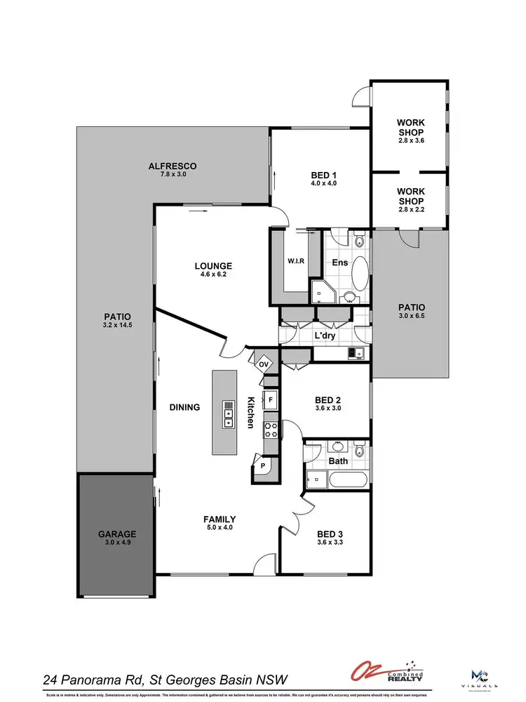Floorplan of Homely house listing, 24 Panorama Road, St Georges Basin NSW 2540