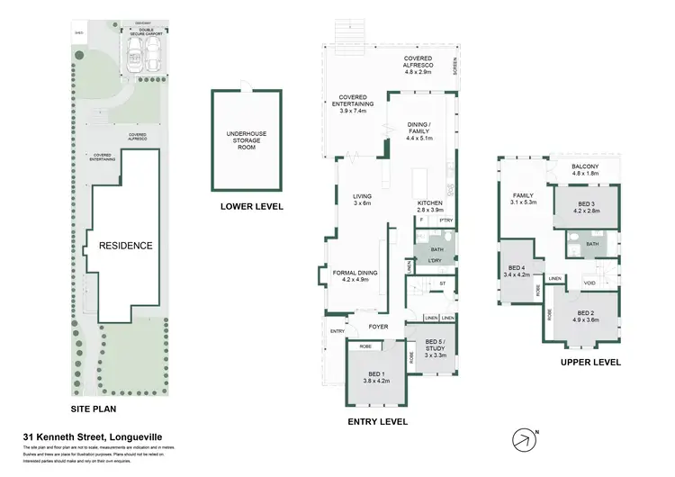 Floorplan of Homely house listing, 31 Kenneth Street, Longueville NSW 2066
