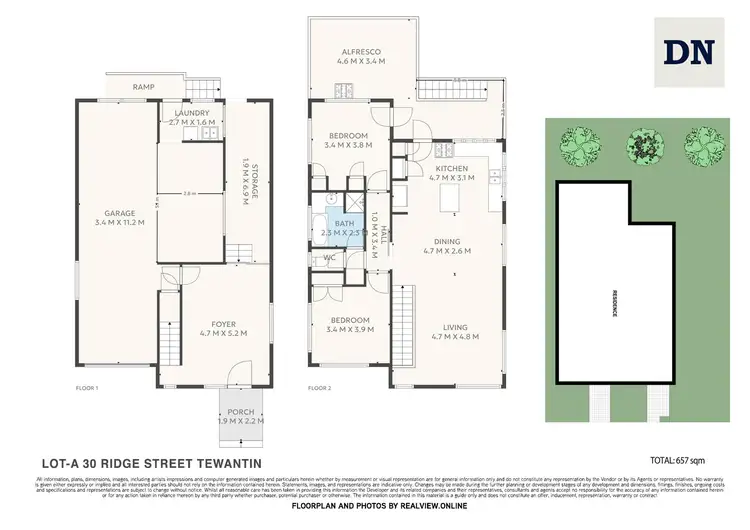 Floorplan of Homely house listing, 30A Ridge Street, Tewantin QLD 4565
