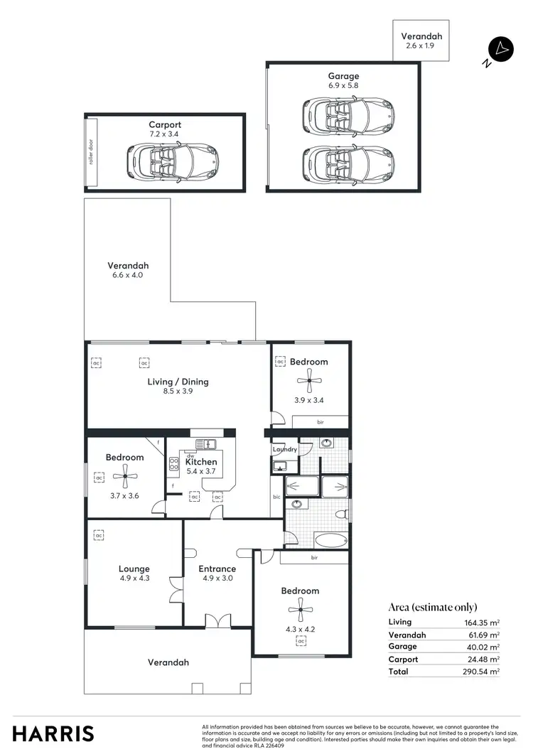 Floorplan of Homely house listing, 47 Third Avenue, Sefton Park SA 5083