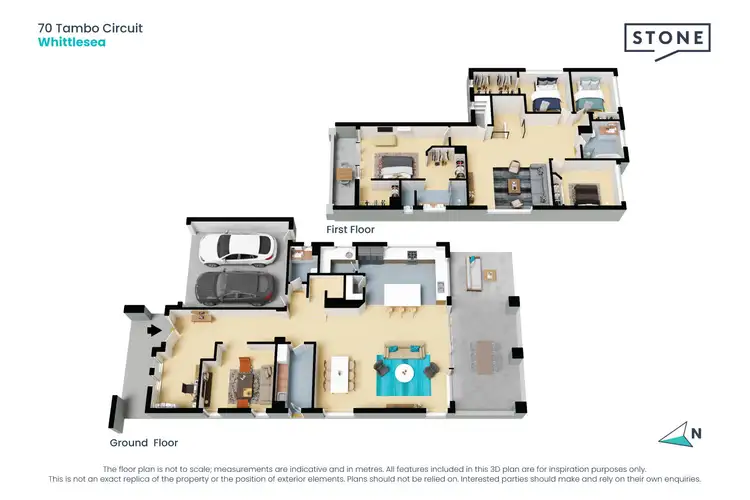 Floorplan of Homely house listing, 70 Tambo Circuit, Whittlesea VIC 3757