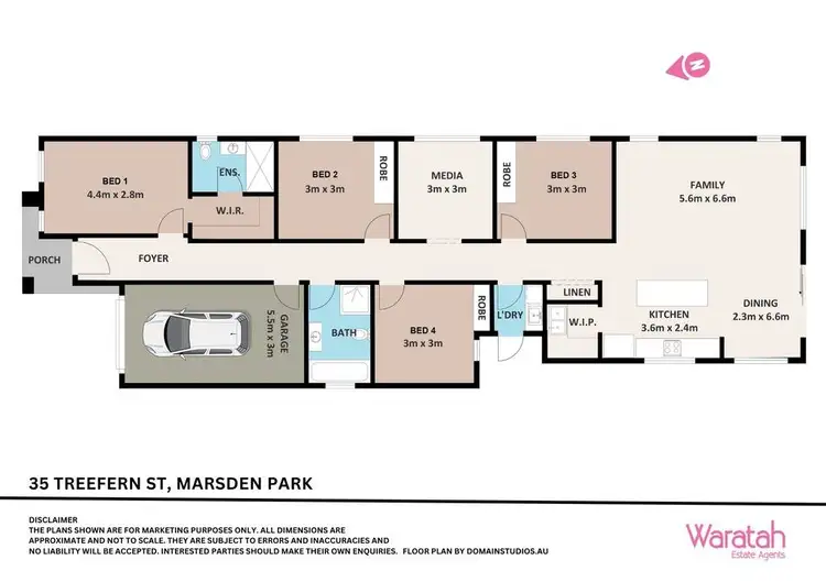 Floorplan of Homely house listing, 35 Treefern Street, Marsden Park NSW 2765