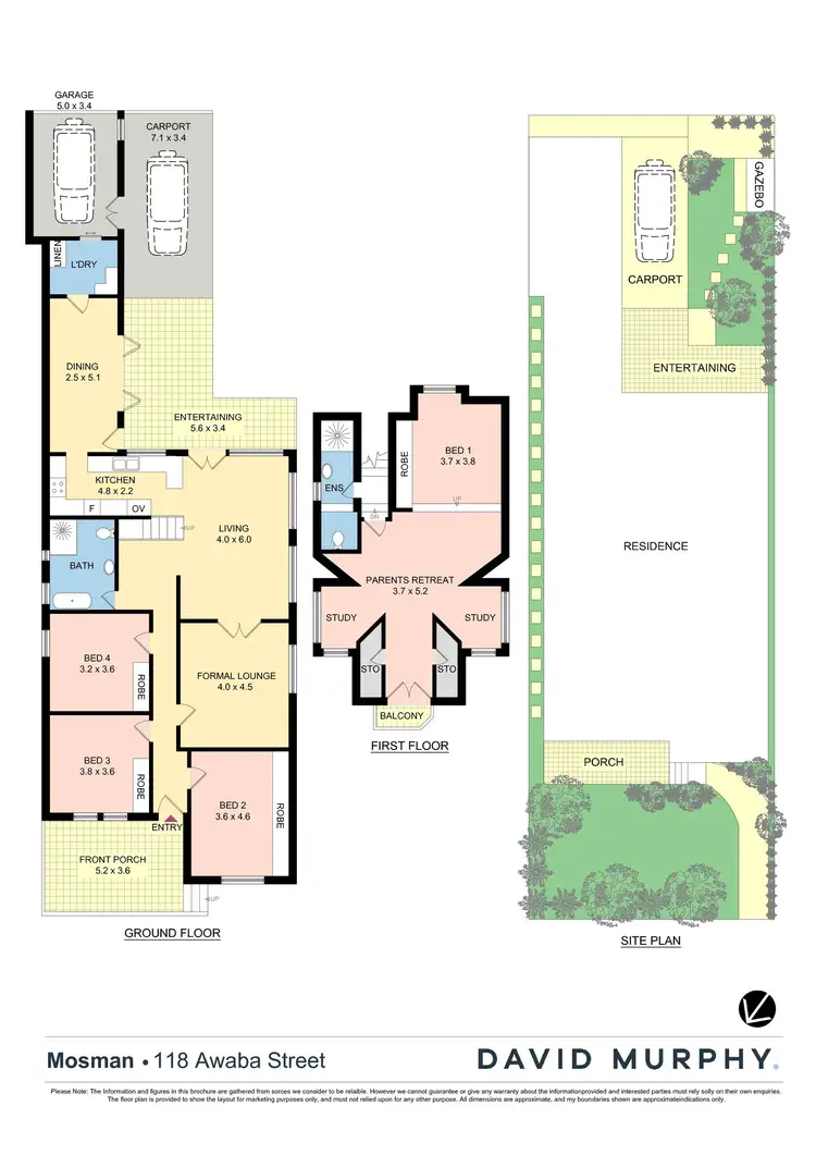 Floorplan of Homely house listing, 118 Awaba Street, Mosman NSW 2088