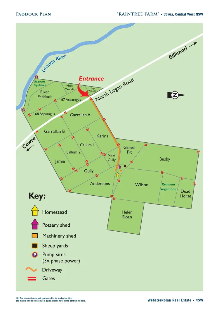 Floorplan of Homely rural property listing, 904 North Logan Road, Cowra NSW 2794