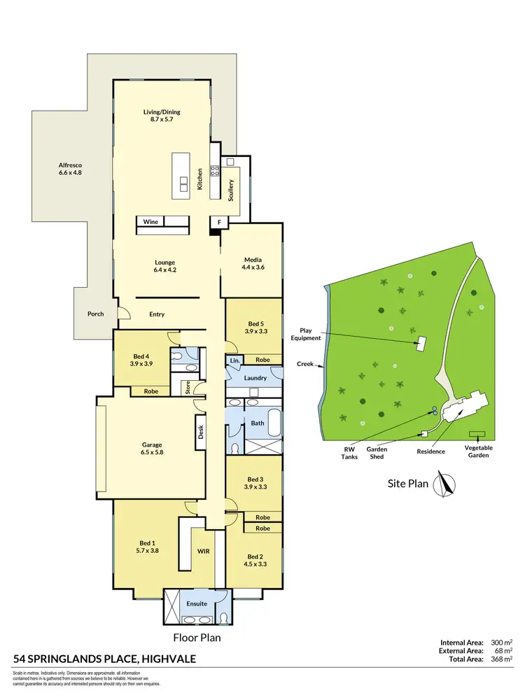 Floorplan of Homely house listing, 54 Springlands Place, Highvale QLD 4520