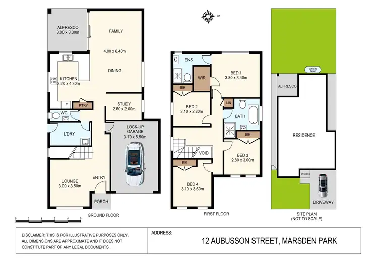 Floorplan of Homely house listing, 12 Aubusson Street, Marsden Park NSW 2765