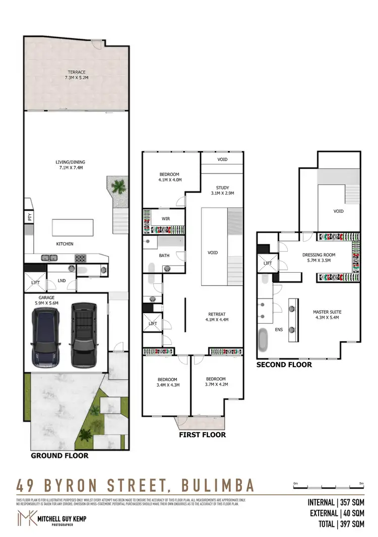 Floorplan of Homely house listing, 49 Byron Street, Bulimba QLD 4171