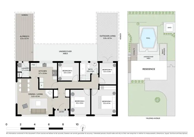 Floorplan of Homely house listing, 36 Yalding Avenue, North Rocks NSW 2151