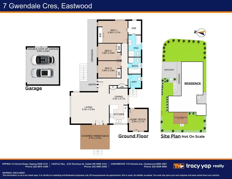 Floorplan of Homely house listing, 7 Gwendale Crescent, Eastwood NSW 2122