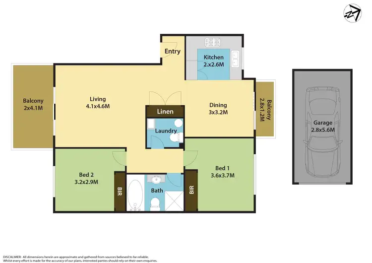Floorplan of Homely apartment listing, 10/91-95 Stapleton Street, Pendle Hill NSW 2145