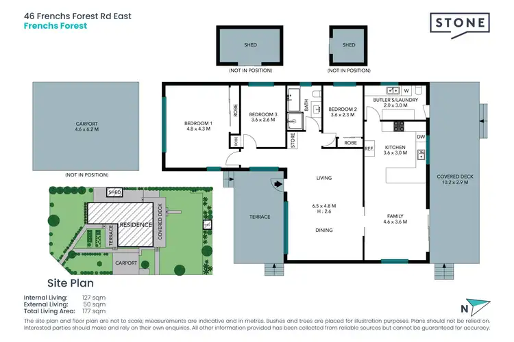 Floorplan of Homely house listing, 46 Frenchs Forest Road East, Frenchs Forest NSW 2086