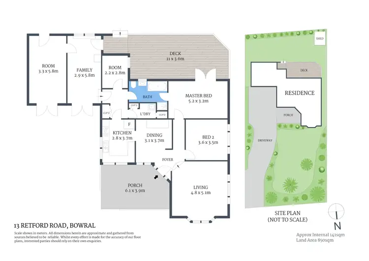 Floorplan of Homely house listing, 13 Retford Road, Bowral NSW 2576