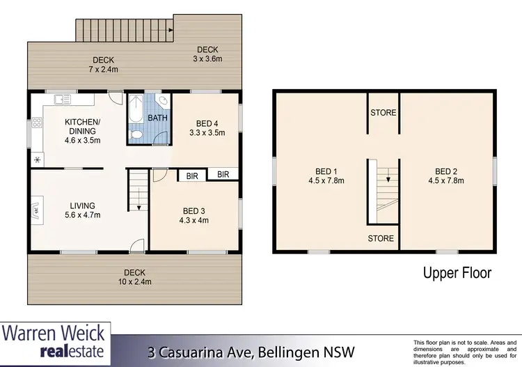 Floorplan of Homely house listing, 3 Casuarina Avenue, Bellingen NSW 2454