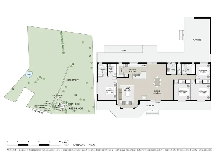 Floorplan of Homely house listing, 15 Cope Street, Scarsdale VIC 3351
