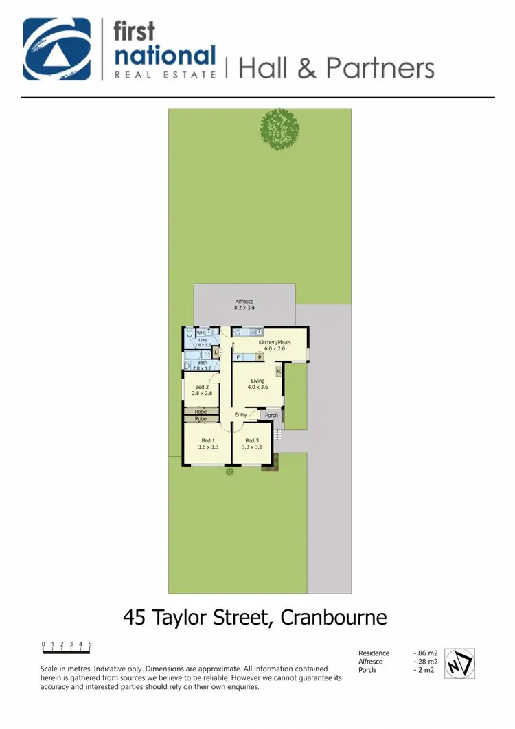 Floorplan of Homely house listing, 45 Taylor Street, Cranbourne VIC 3977
