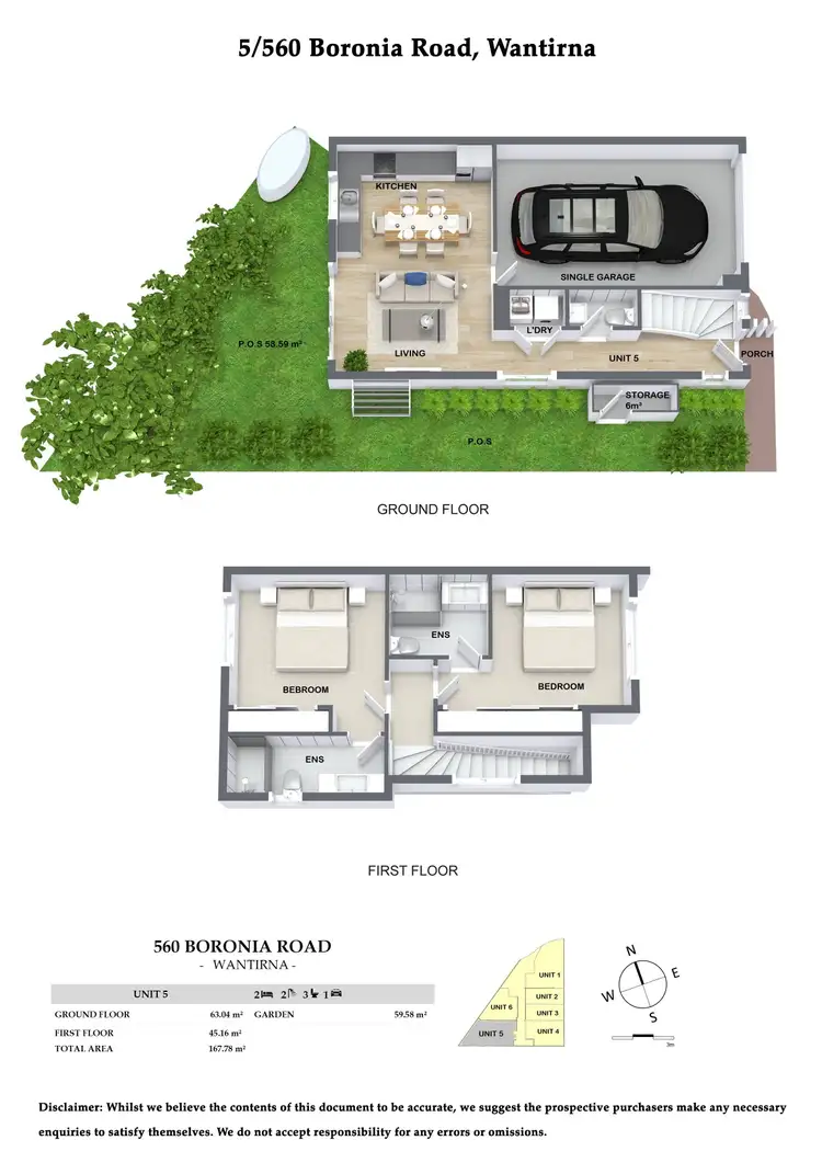Floorplan of Homely townhouse listing, 5/560 Boronia Road, Wantirna VIC 3152