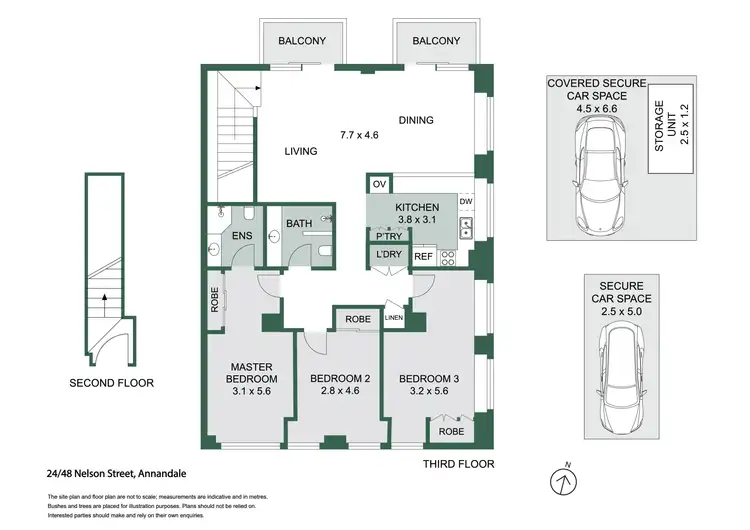 Floorplan of Homely unit listing, 24/48 Nelson Street, Annandale NSW 2038