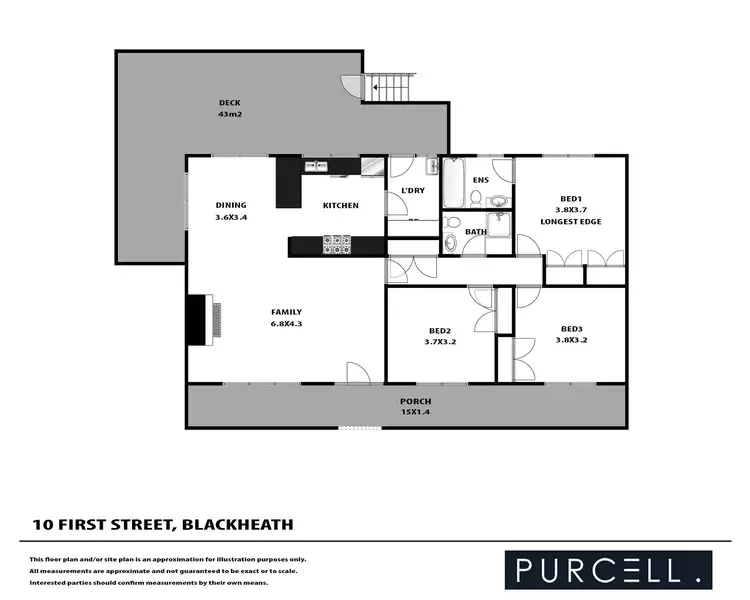 Floorplan of Homely house listing, 10 First Street, Blackheath NSW 2785