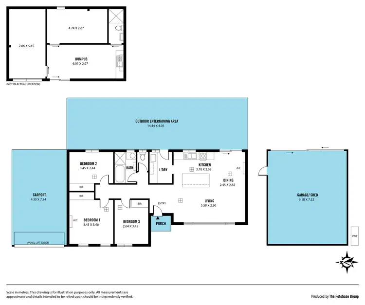 Floorplan of Homely house listing, 2 Mander Road, Christie Downs SA 5164