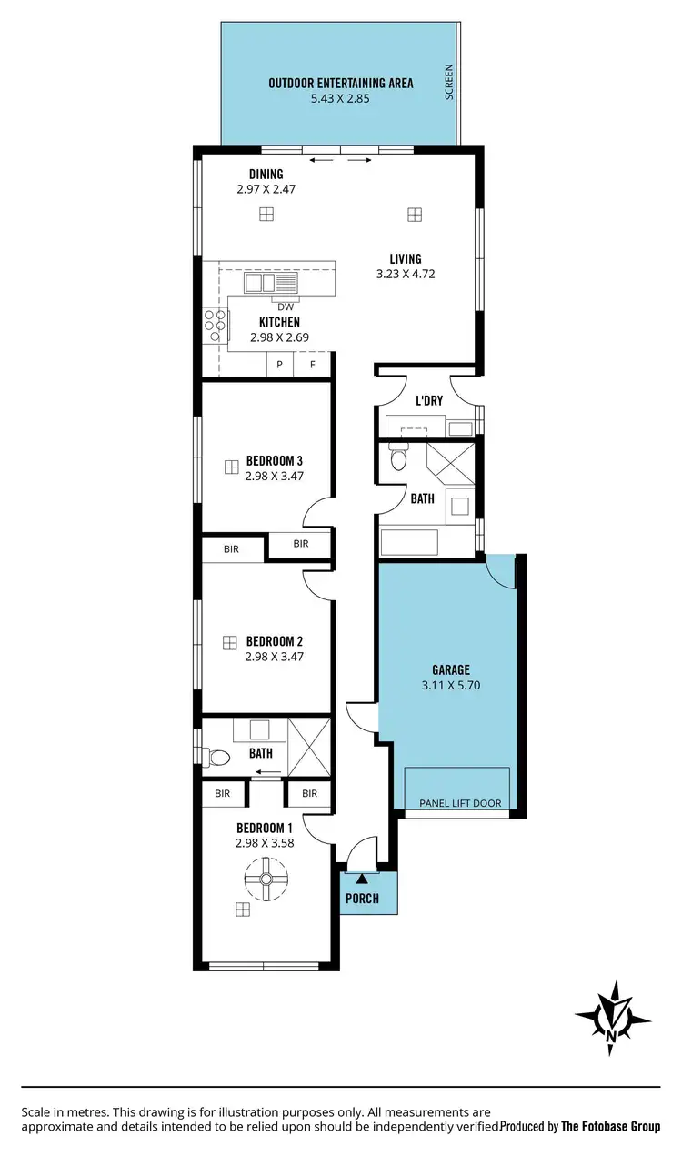 Floorplan of Homely house listing, 2/16 Sullivan Terrace, O'sullivan Beach SA 5166