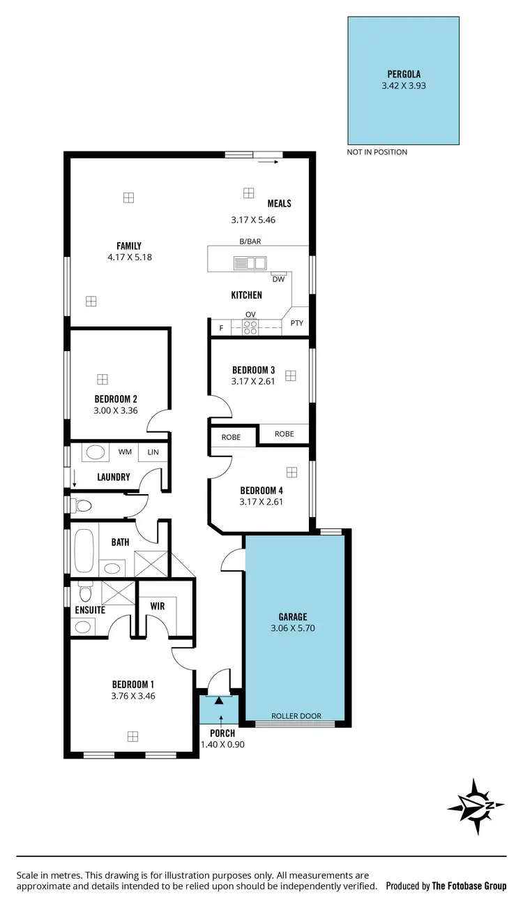 Floorplan of Homely house listing, 16 Nova Defense Drive, Seaford Meadows SA 5169