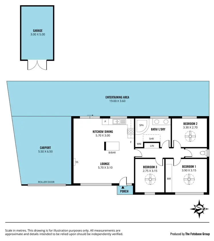 Floorplan of Homely house listing, 17 Jennifer Drive, Happy Valley SA 5159