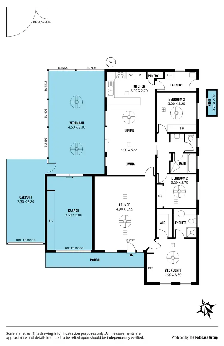 Floorplan of Homely house listing, 23 Merrivale Drive, Happy Valley SA 5159