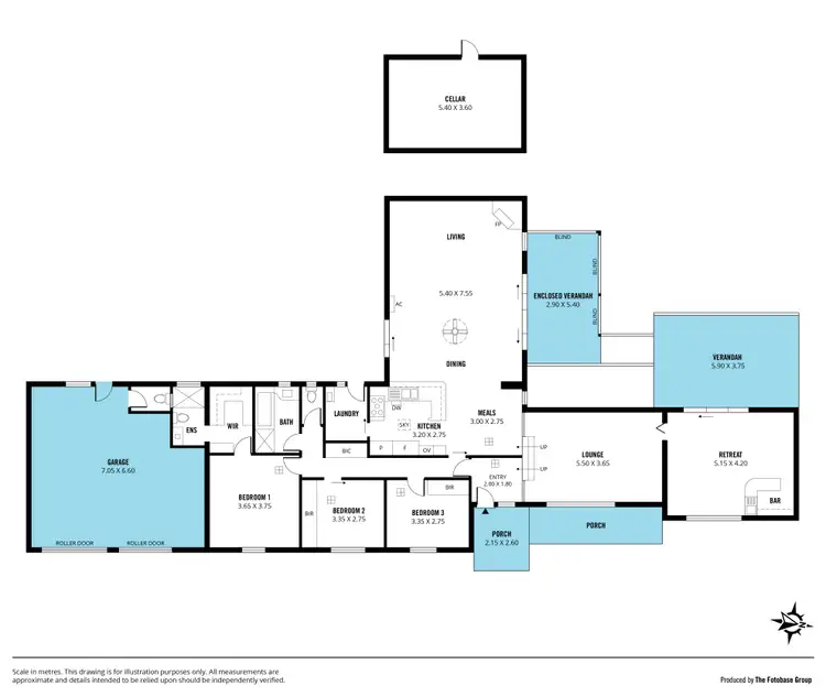 Floorplan of Homely house listing, 13 Resthaven Road, O'halloran Hill SA 5158