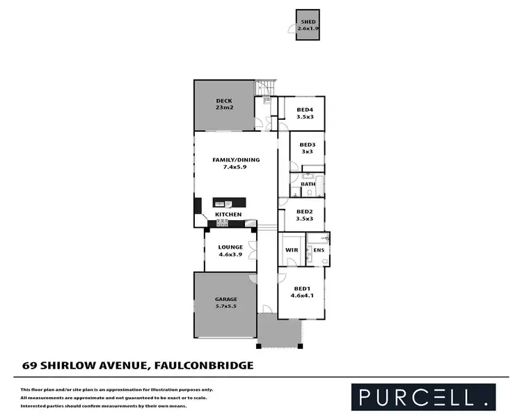 Floorplan of Homely house listing, 69 Shirlow Avenue, Faulconbridge NSW 2776