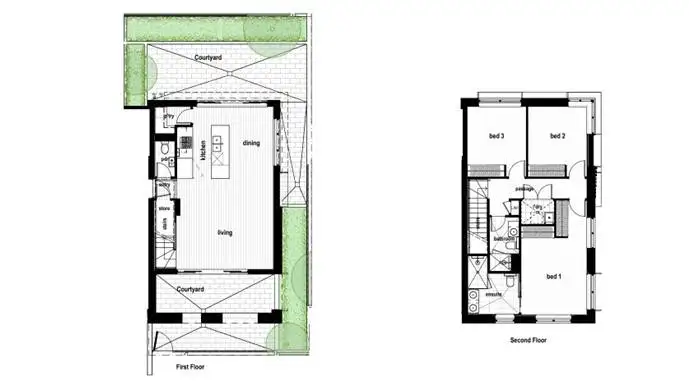 Floorplan of Homely townhouse listing, 101/10 Mills Boulevard, Alphington VIC 3078