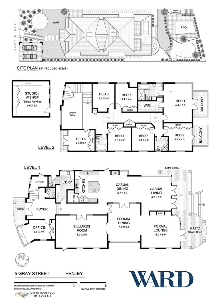 Floorplan of Homely house listing, 5 Gray Street, Henley NSW 2111