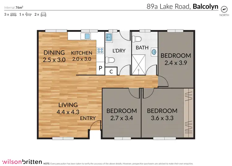 Floorplan of Homely house listing, 89A Lake Road, Balcolyn NSW 2264