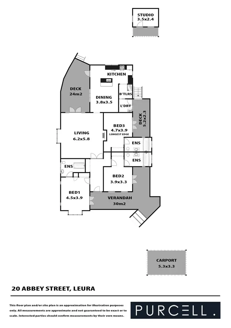 Floorplan of Homely house listing, 20 Abbey Street, Leura NSW 2780