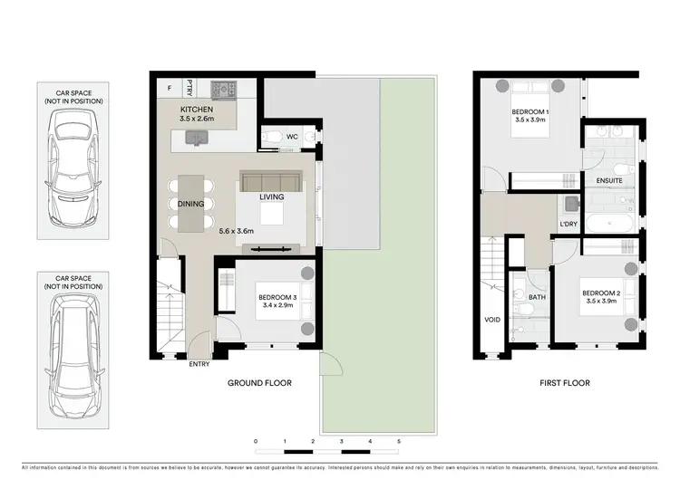Floorplan of Homely townhouse listing, 13/7 Cecil Street, Kew VIC 3101
