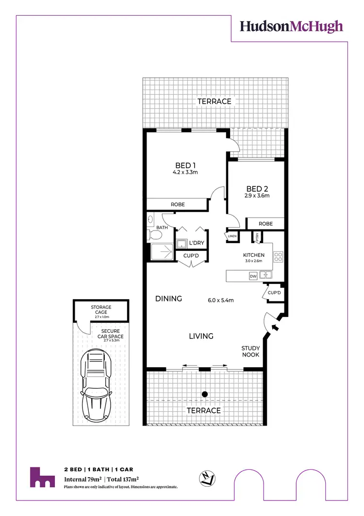 Floorplan of Homely apartment listing, 131/69 Allen Street, Leichhardt NSW 2040