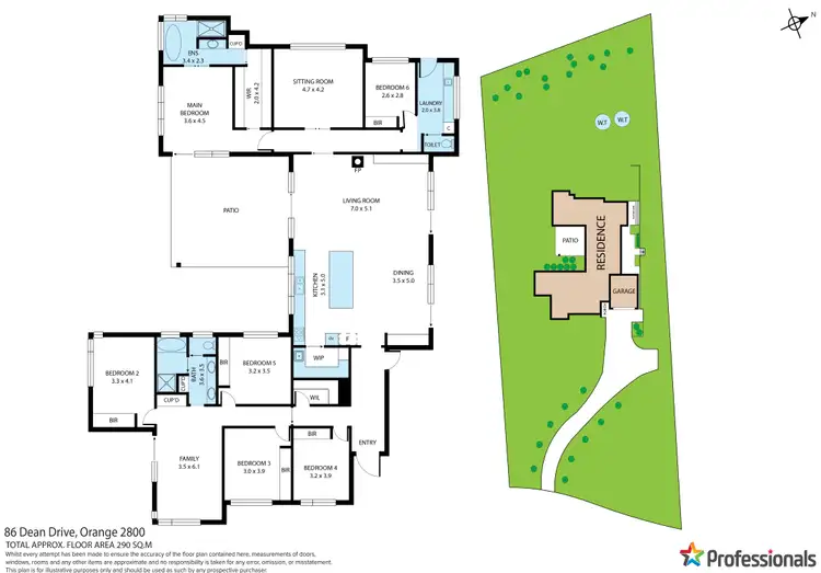 Floorplan of Homely house listing, 86 Dean Drive, Orange NSW 2800