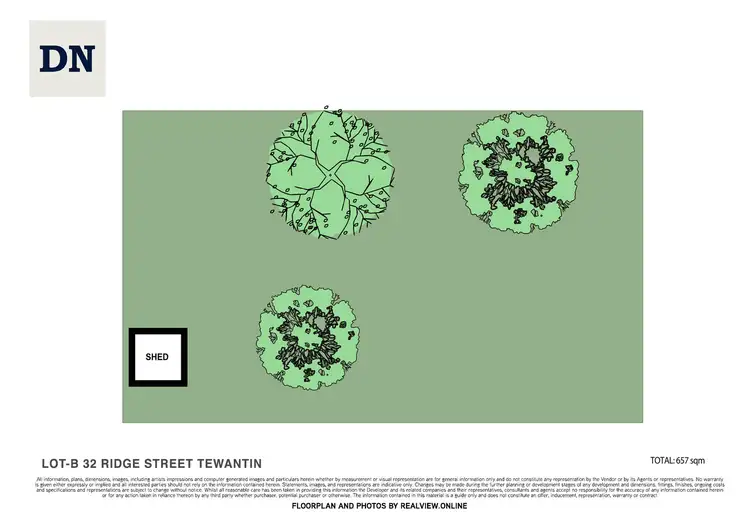 Floorplan of Homely land listing, LOT 34, 30B Ridge Street, Tewantin QLD 4565