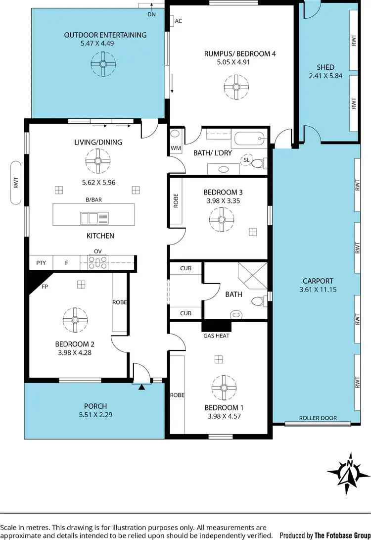 Floorplan of Homely house listing, 7 Fisher Terrace, Glenelg North SA 5045