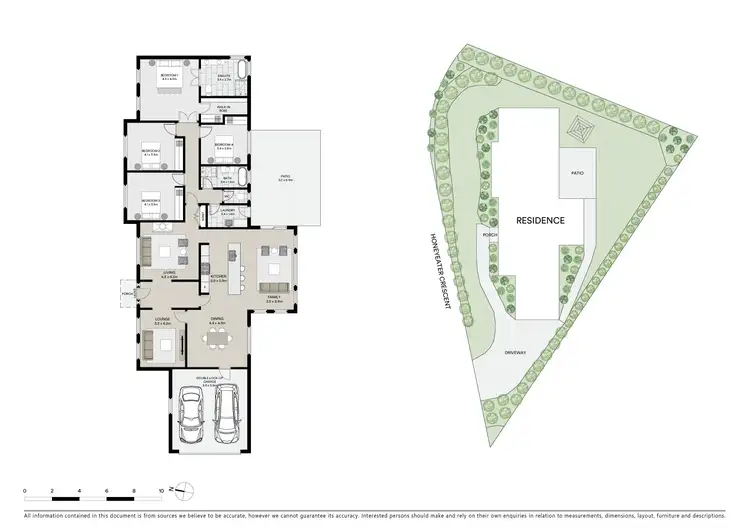Floorplan of Homely house listing, 14 Honeyeater Crescent, Blaxland NSW 2774