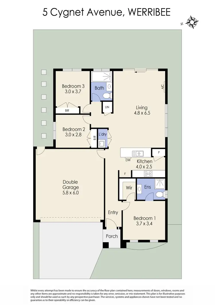 Floorplan of Homely house listing, 5 Cygnet Avenue, Werribee VIC 3030