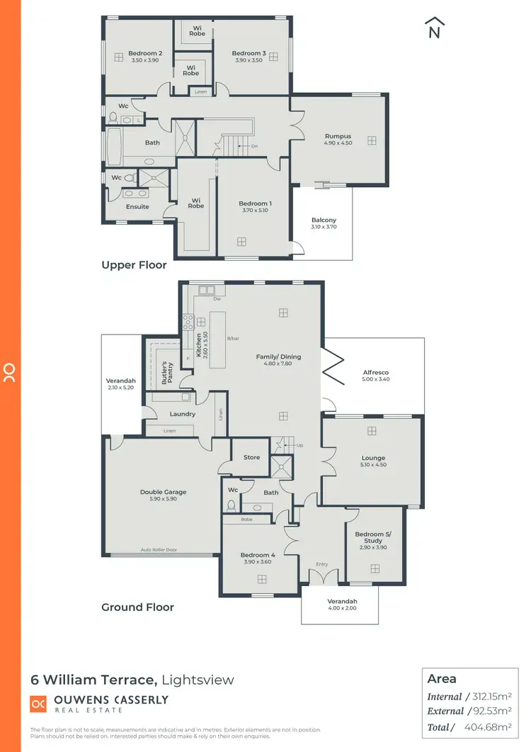 Floorplan of Homely house listing, 6 William Terrace, Lightsview SA 5085