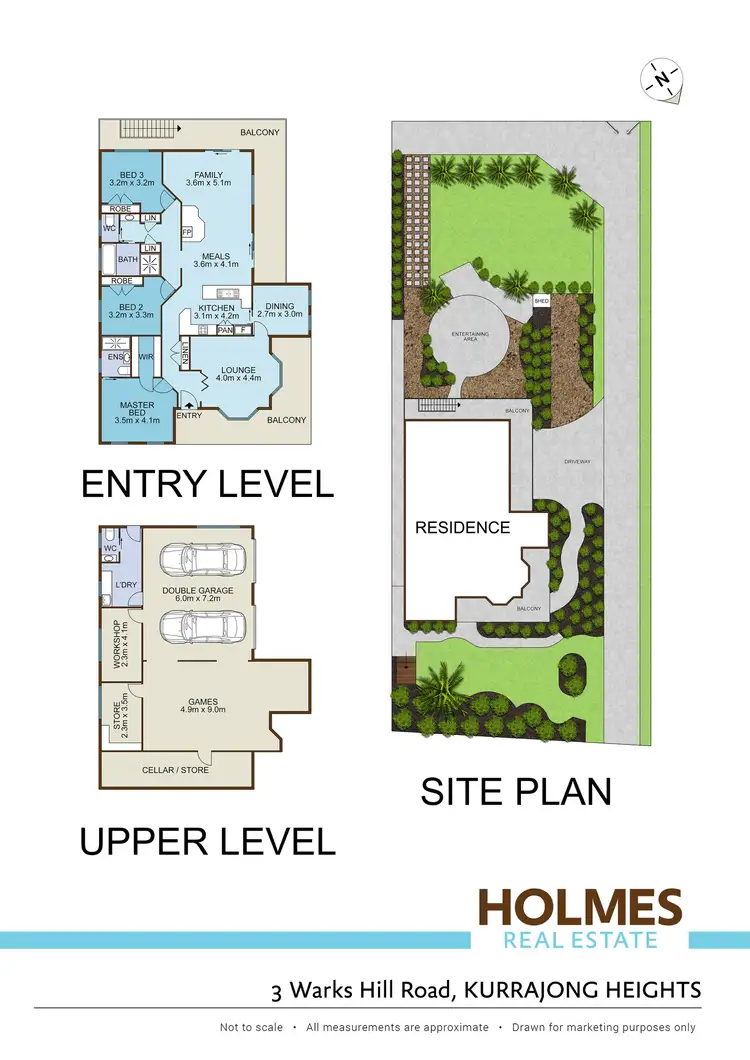 Floorplan of Homely house listing, 3 Warks Hill Road, Kurrajong Heights NSW 2758