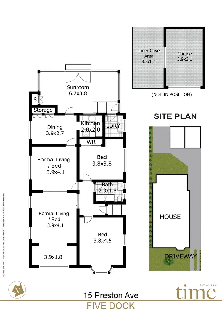Floorplan of Homely house listing, 15 Preston Avenue, Five Dock NSW 2046